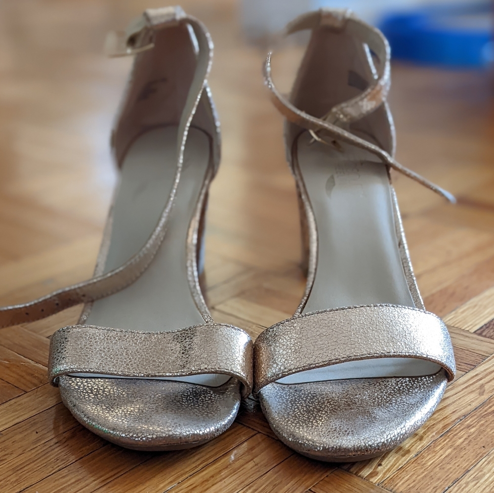 Aerosoles 3" heel strappy pump - Gold